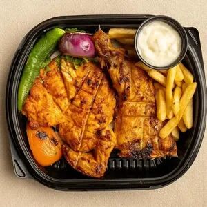 Half Grilled Chicken
