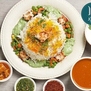 برياني بنكهة مالاي الهندية