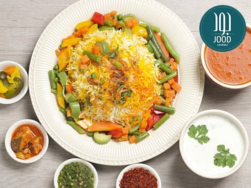 برياني خضار بنكهة حيدر آبادية