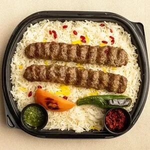 Irani Kebab with Rice